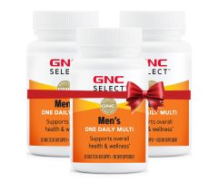 GNC Select™ Men's One Daily Multivitamin (30 Tablets) Buy 2 Get One Promo Pack