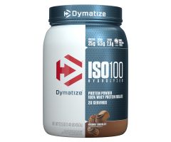 Dymatize ISO100 Hydrolyzed Protein Powder 100% Whey Isolate - Gourmet Chocolate 1.3lb
