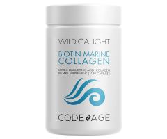 Codeage Wild Caught Biotin Marine Collagen Peptides Capsules 120 Capsules