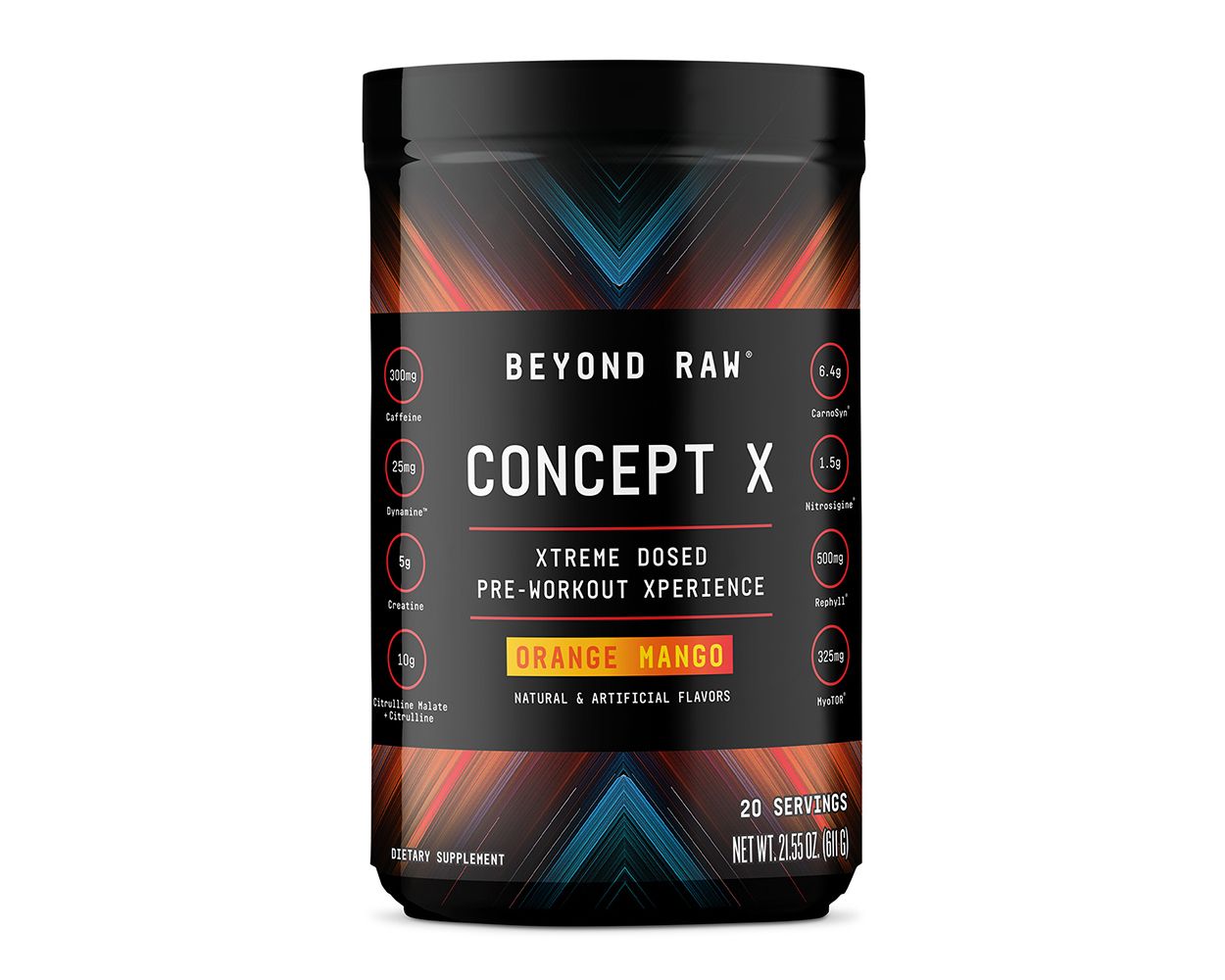 Gnc Beyond Raw Concept X Pre Workout